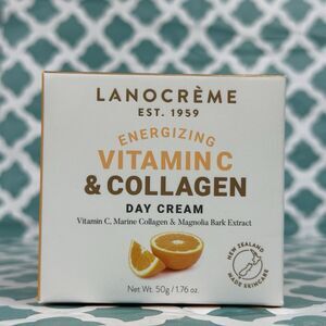 Lanocreme Energizing Vitamin C‎ & Collagen Night Cream 1.76 oz